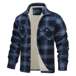 (PAGUE 1 LEVE 2) Jaqueta Masculina Xadrez + (BRINDE)