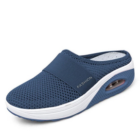 (PAGUE 1 LEVE 2 - PROMOÇÃO EXCLUSIVA) Tênis Ortopédico Com Amortecedor Antiderrapante Light Feet + BRINDE