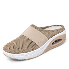 (PAGUE 1 LEVE 2 - PROMOÇÃO EXCLUSIVA) Tênis Ortopédico Com Amortecedor Antiderrapante Light Feet + BRINDE
