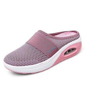 (PAGUE 1 LEVE 2 - PROMOÇÃO EXCLUSIVA) Tênis Ortopédico Com Amortecedor Antiderrapante Light Feet + BRINDE