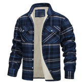 (PAGUE 1 LEVE 2) Jaqueta Masculina Xadrez + (BRINDE)