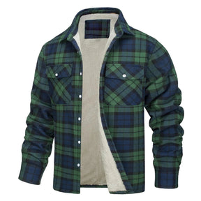 (PAGUE 1 LEVE 2) Jaqueta Masculina Xadrez + (BRINDE)
